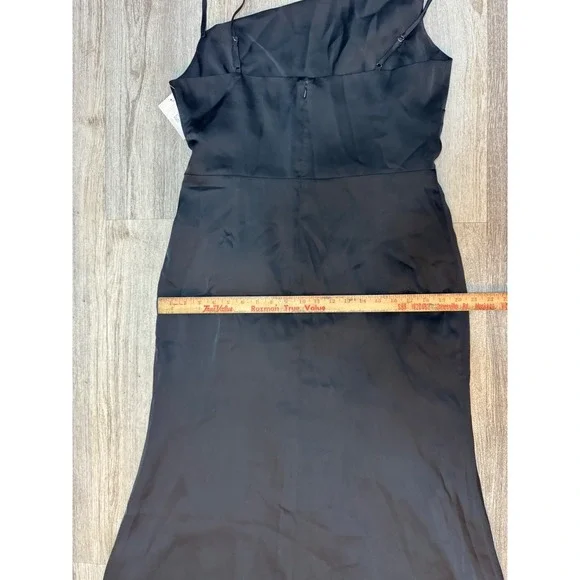 Birdy Grey Jennifer Matte Satin Black Dress, Bridesmaid, Formal, Evening, XL NWT - Picture 8 of 9